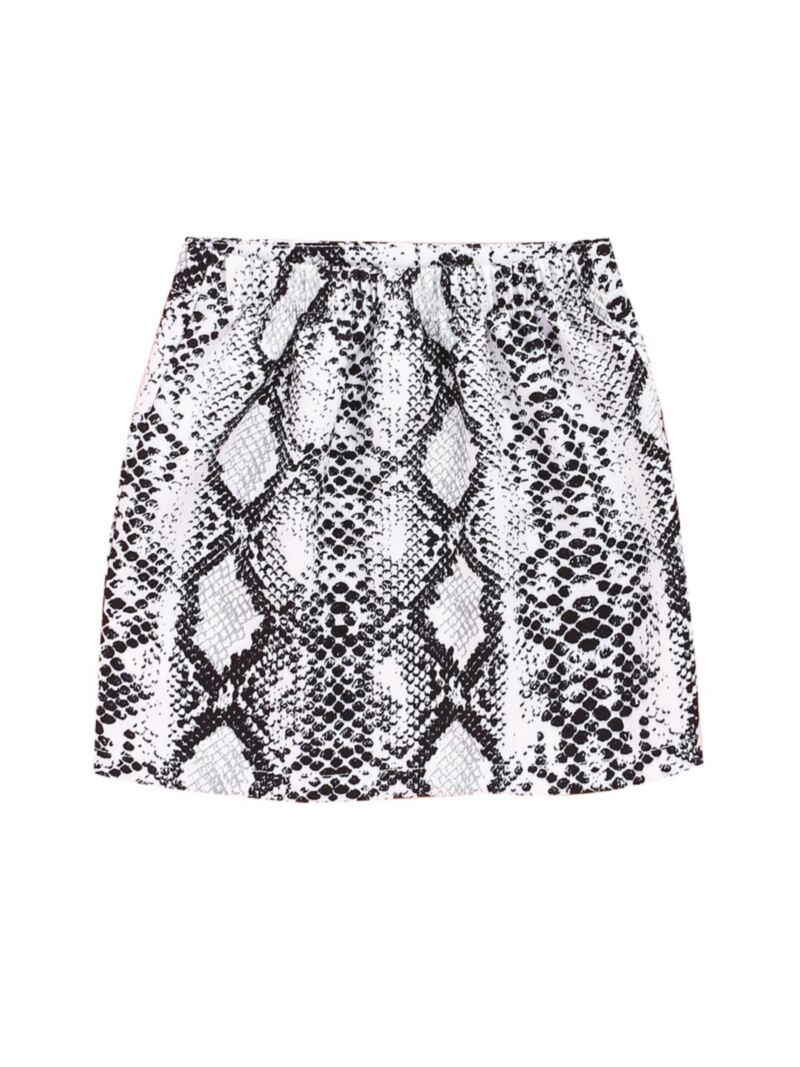 Wholesale Kid Girl Snakeskin Print Skirt 200916260 - ki